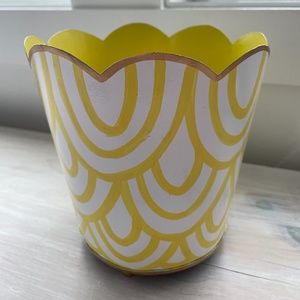 Jayes Scales Cachepot Yellow NEW